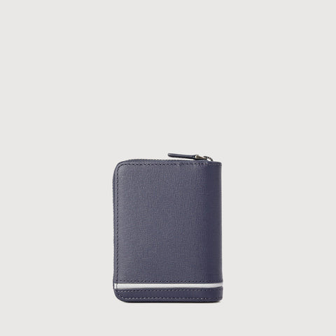 VIKTOR CARD HOLDER WITH EXTERNAL COIN COMPARTMENT