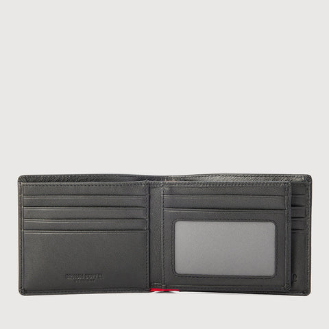 SICHER CENTRE FLAP CARDS WALLET