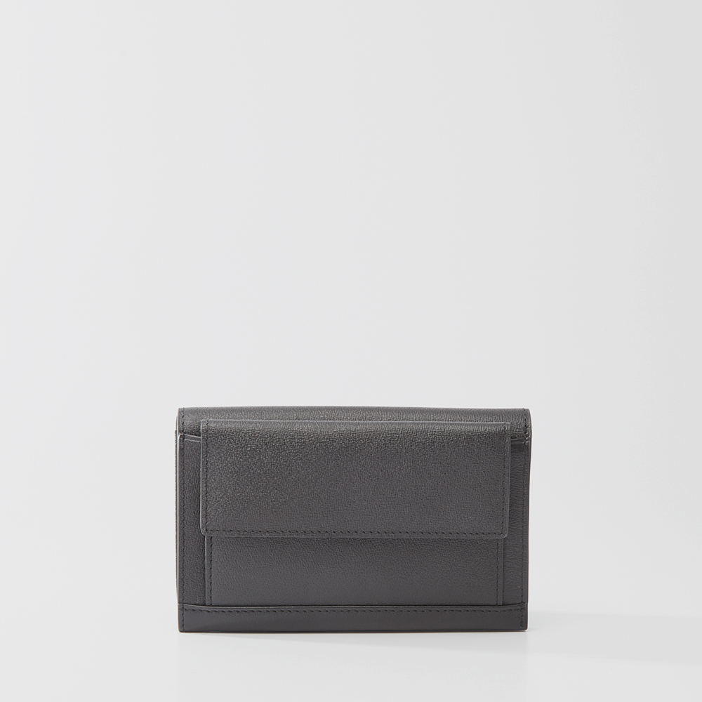 AZURE BIFOLD 3/4 WALLET (V GUSSET)