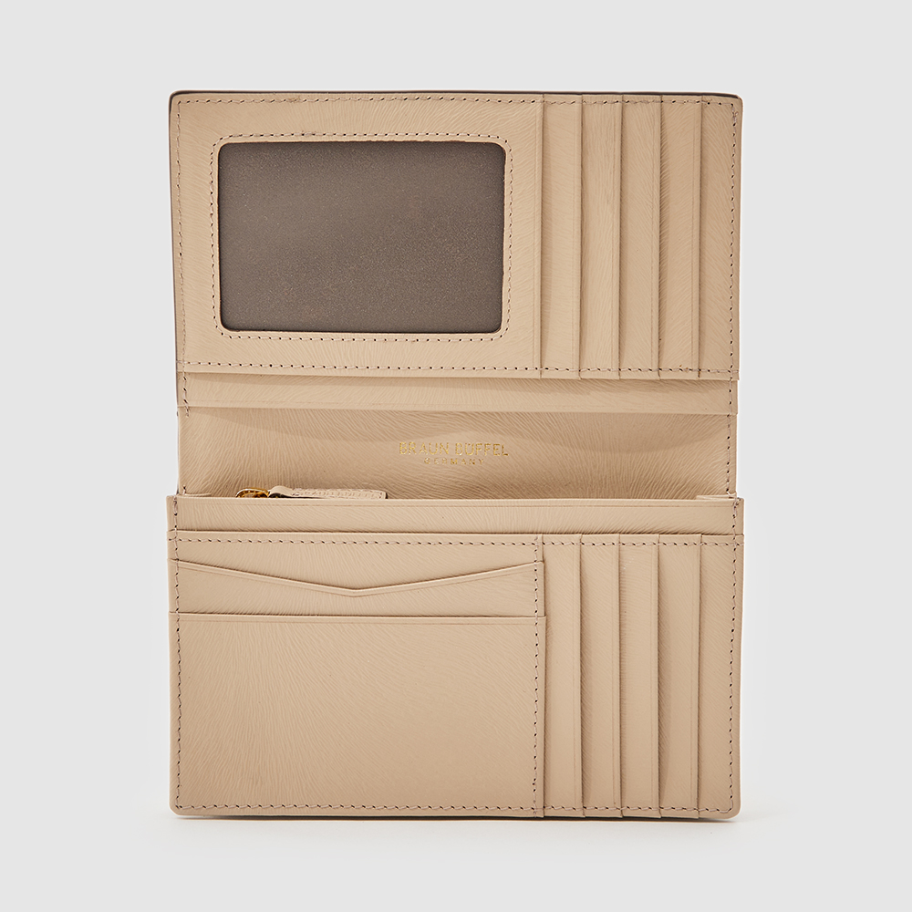 OPHELIA BIFOLD 3/4 WALLET (BOX GUSSET)