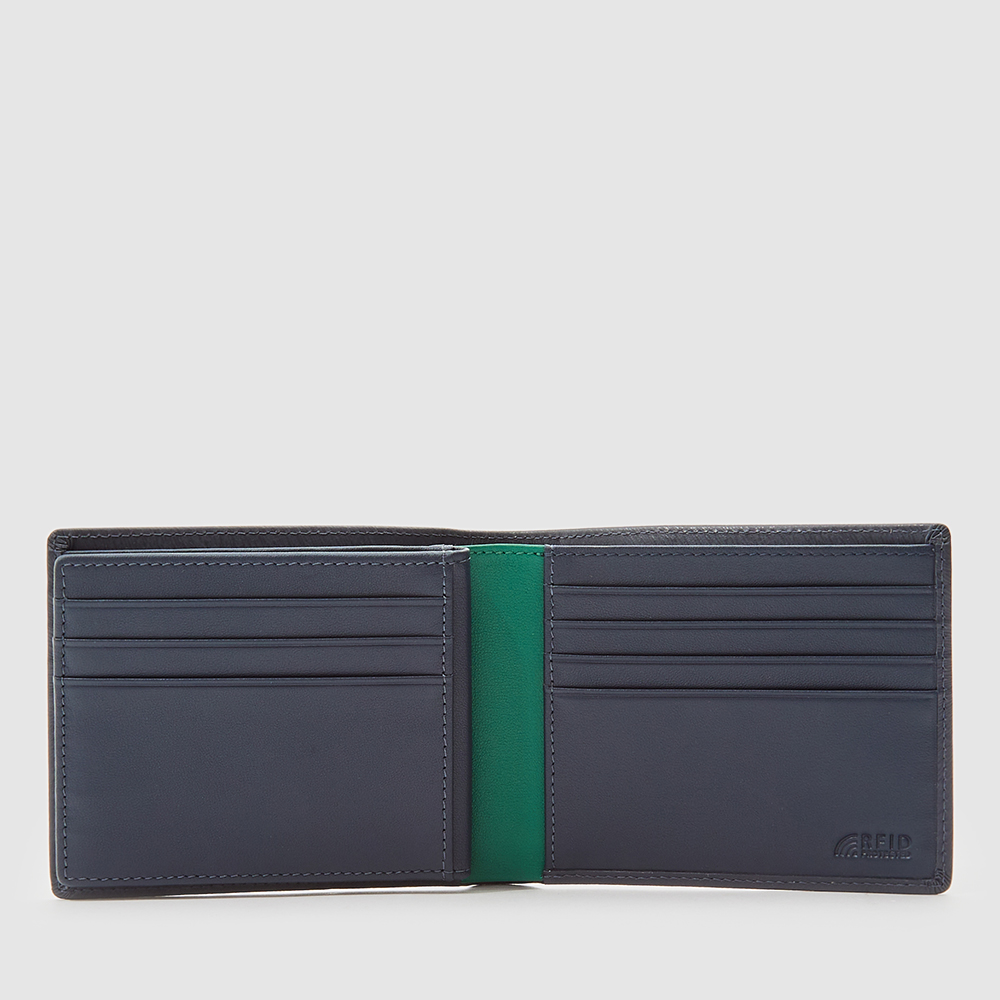 SICHER CENTRE FLAP CARDS WALLET