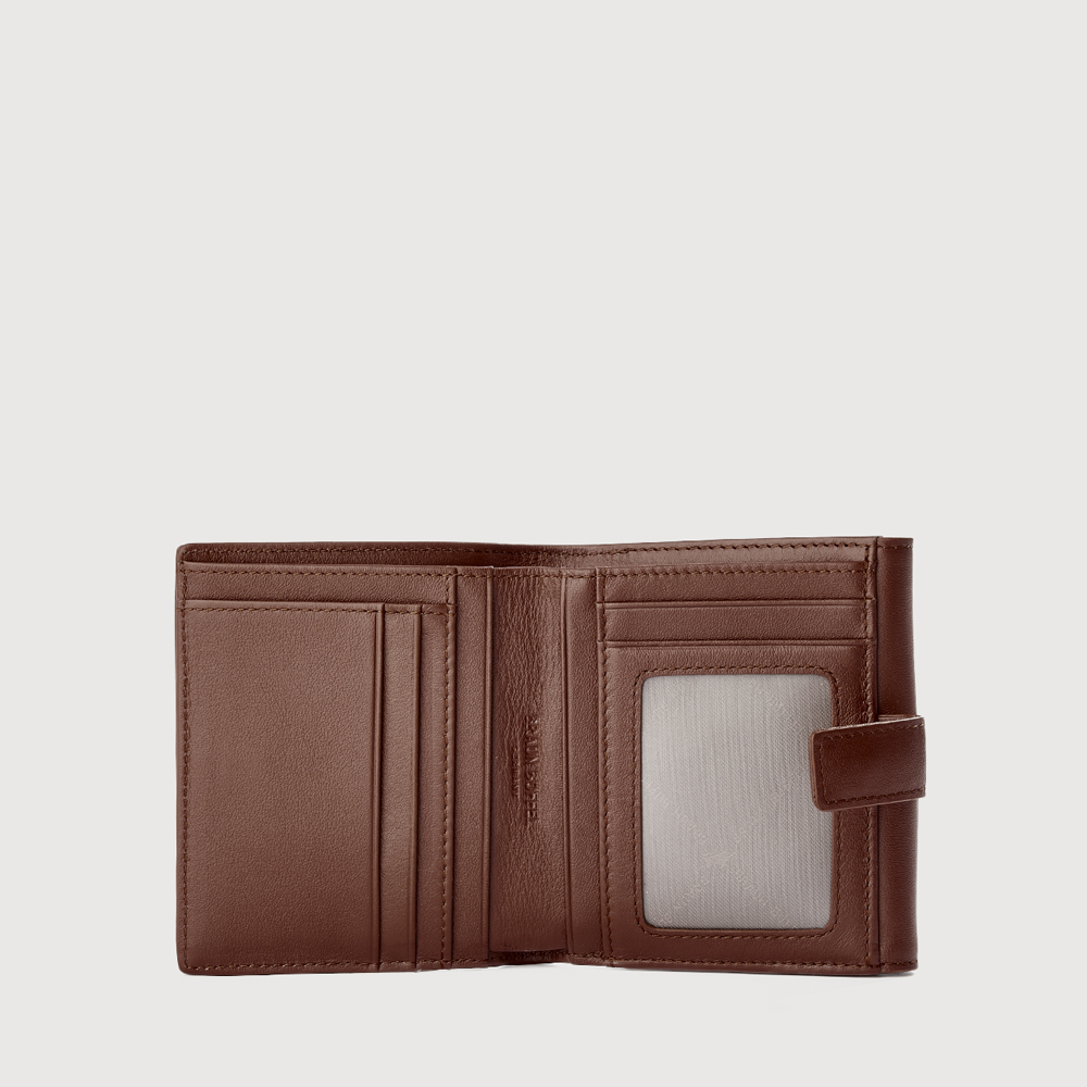 SUPERSTAR BIFOLD SMALL WALLET WITH EXTERNAL COIN COMPARTMENT