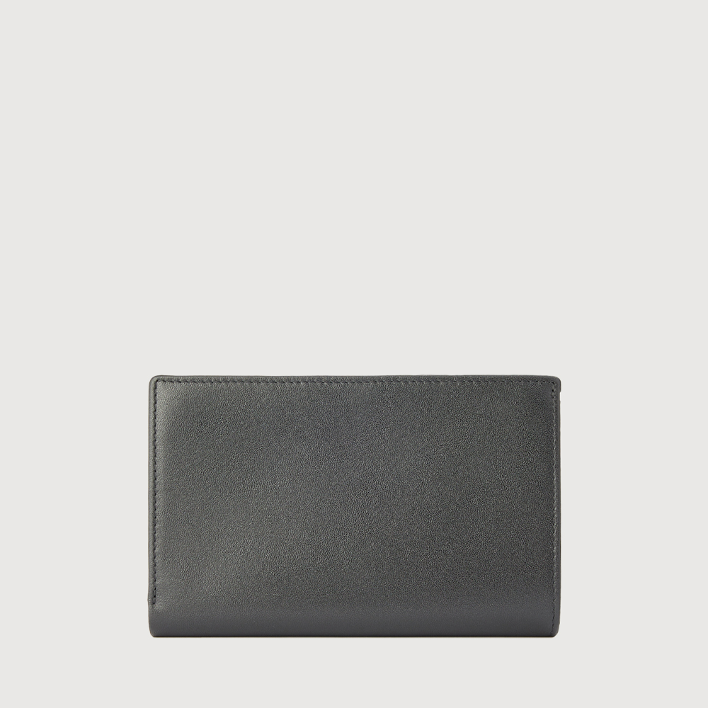 X BIFOLD 3/4 WALLET WITH EXTERNAL COIN COMPARTMENT