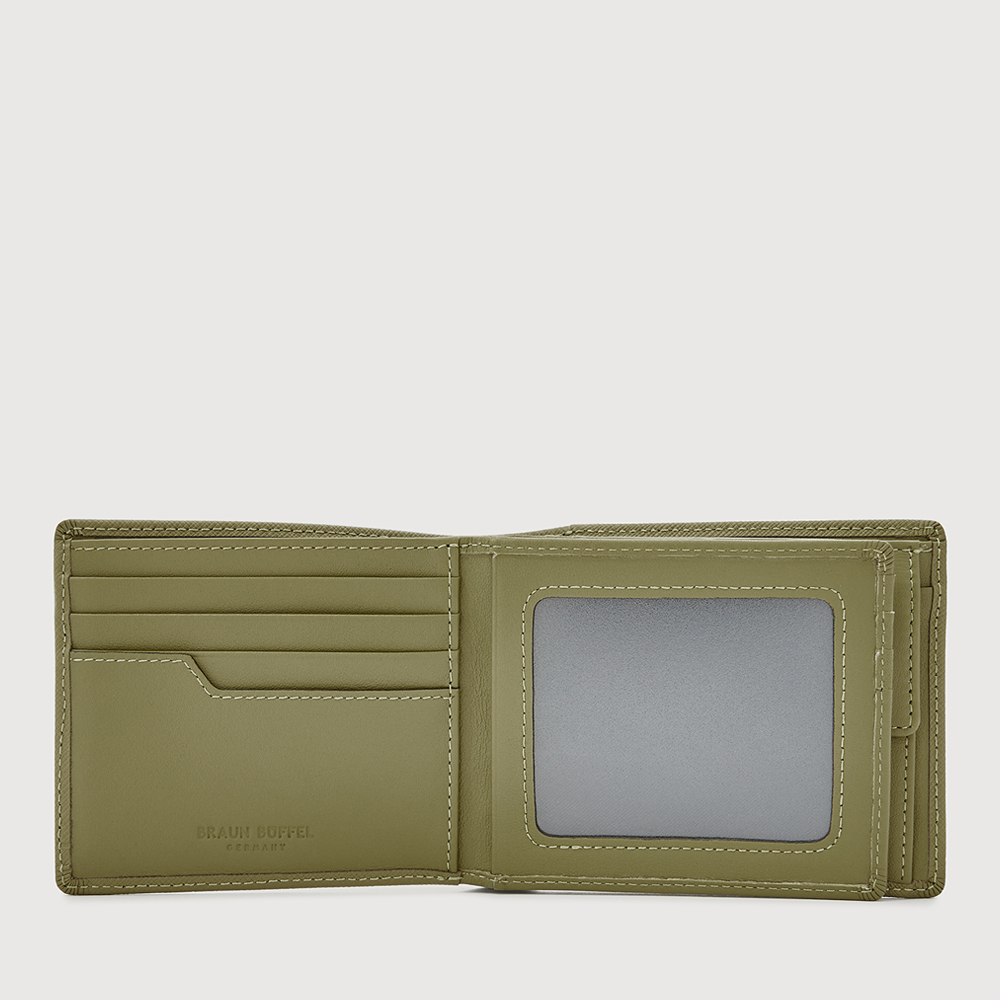 CRAIG CENTRE FLAP WALLET WITH COIN COMPARTMENT