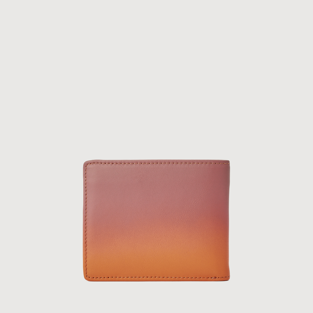 OMBRE CENTRE FLAP CARDS WALLET