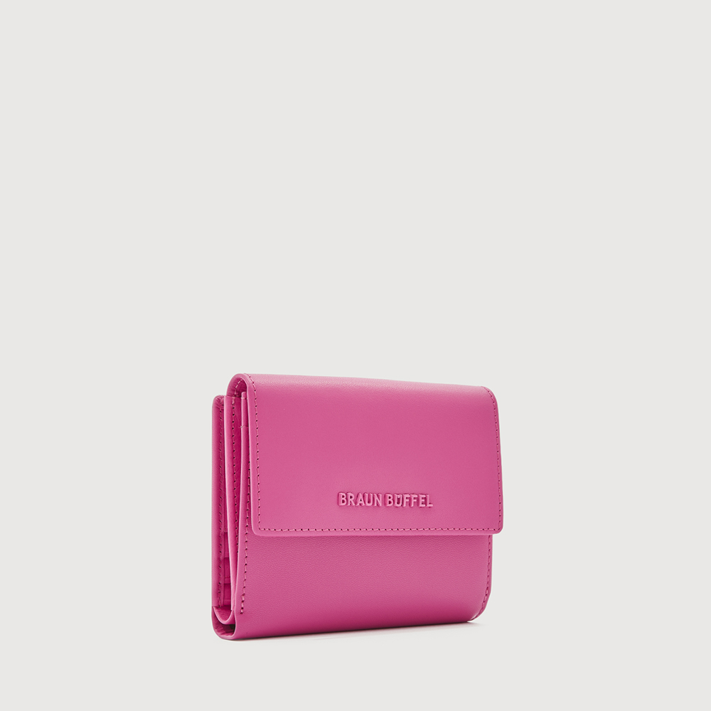 X BIFOLD SMALL WALLET WITH EXTERNAL COIN COMPARTMENT