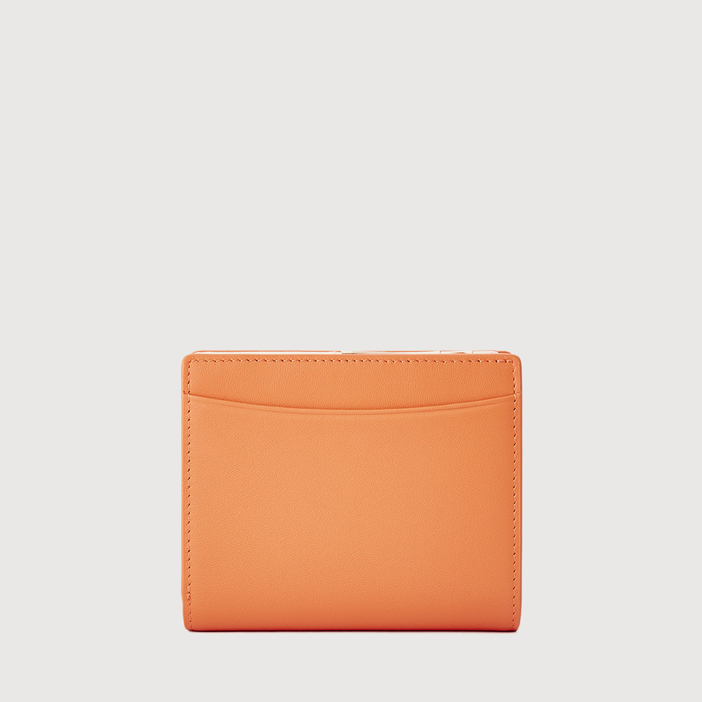 SEINE BIFOLD SMALL WALLET WITH EXTERNAL COIN COMPARTMENT