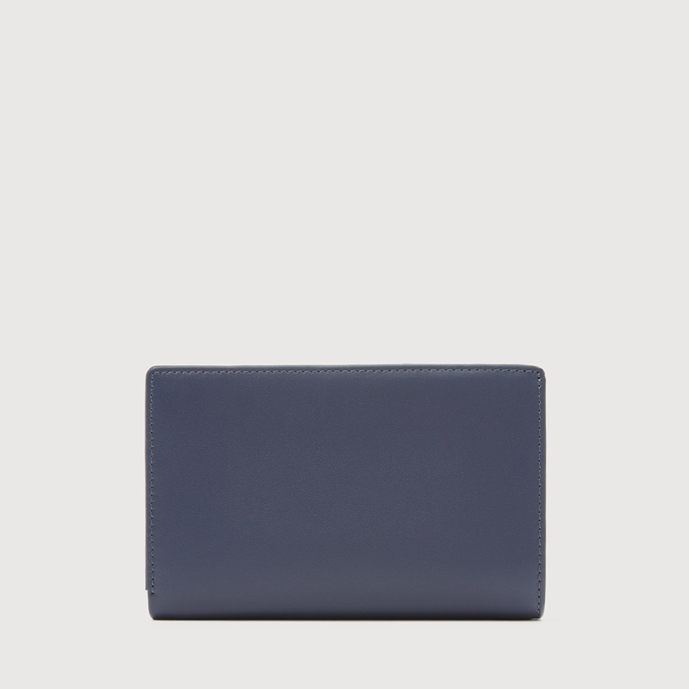 X BIFOLD 3/4 WALLET WITH EXTERNAL COIN COMPARTMENT