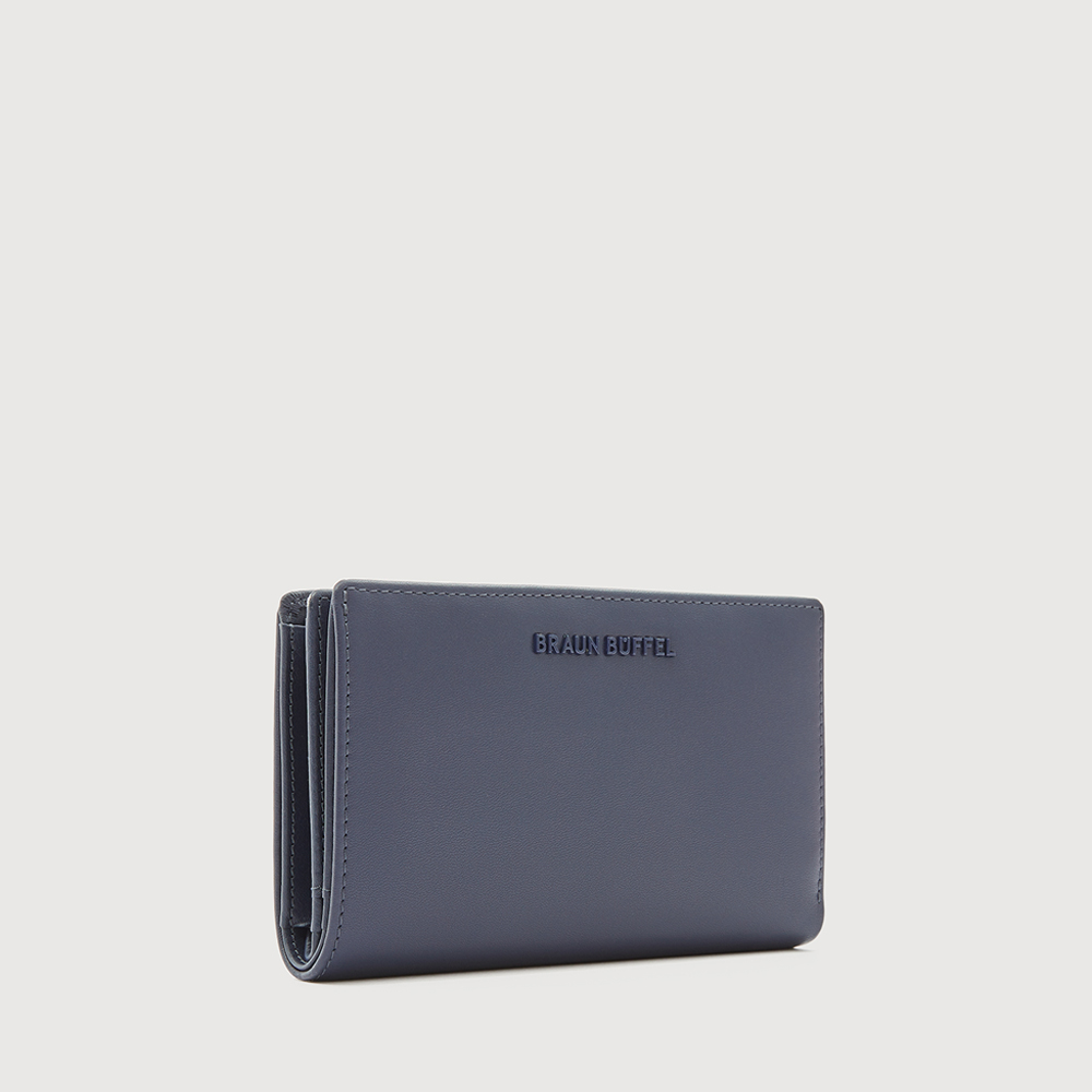 X BIFOLD 3/4 WALLET WITH EXTERNAL COIN COMPARTMENT