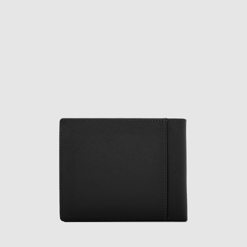 IKON CENTRE FLAP WALLET WITH COIN COMPARTMENT