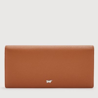 HINNA BIFOLD LONG WALLET WITH ZIP COMPARTMENT (BOX GUSSET)