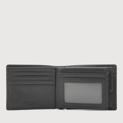 LUCIO CENTRE FLAP WALLET WITH COIN COMPARTMENT