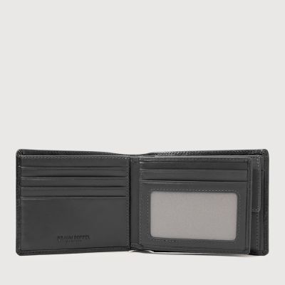 SICHER CENTRE FLAP WALLET WITH COIN COMPARTMENT